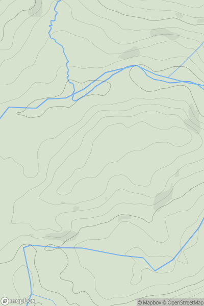 Thumbnail image for Cefn-rhosan-fach showing contour plot for surrounding peak