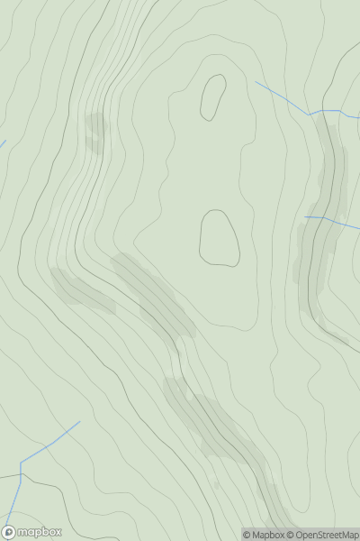 Thumbnail image for Star Hill showing contour plot for surrounding peak