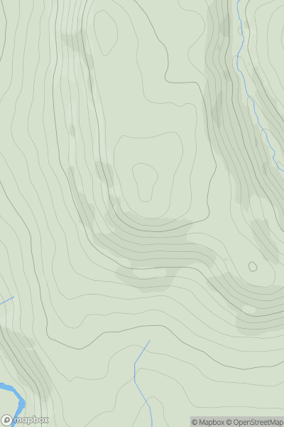 Thumbnail image for Buckholt Hill showing contour plot for surrounding peak