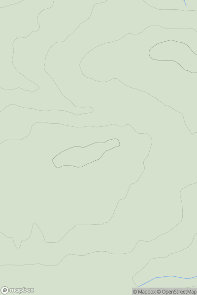 Thumbnail image for Llwynmelyn showing contour plot for surrounding peak