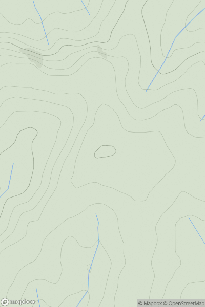 Thumbnail image for Pen-y-clawdd showing contour plot for surrounding peak