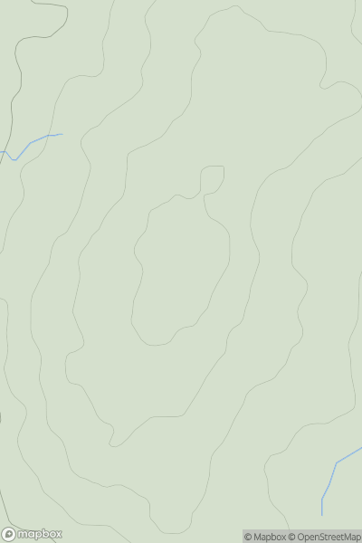 Thumbnail image for Pen-crug-uchaf showing contour plot for surrounding peak