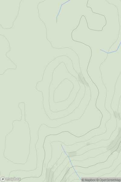 Thumbnail image for Pentre-hardd showing contour plot for surrounding peak