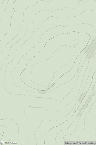 Thumbnail image for Cefn-hengoed showing contour plot for surrounding peak