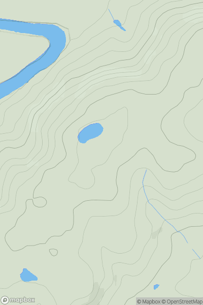 Thumbnail image for Chepstow Hill showing contour plot for surrounding peak