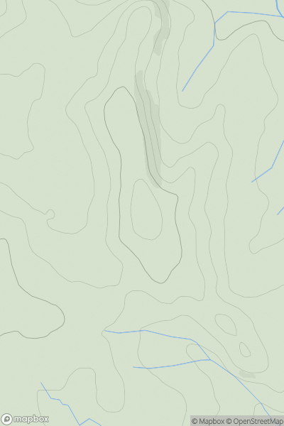 Thumbnail image for Marl Hill showing contour plot for surrounding peak