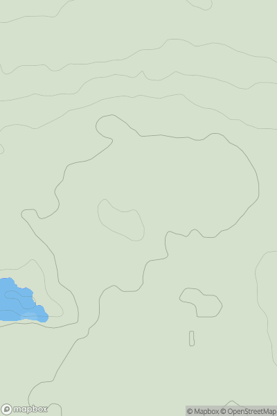 Thumbnail image for Stormy Down showing contour plot for surrounding peak