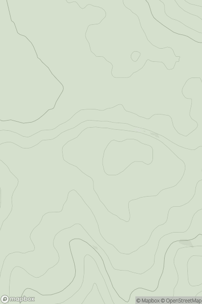 Thumbnail image for Highmoor Hill showing contour plot for surrounding peak