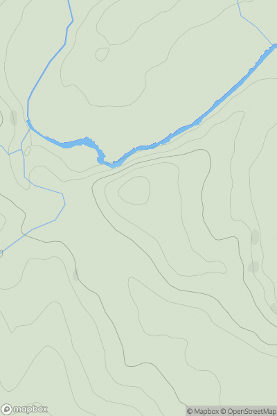 Thumbnail image for Rockfield Hill showing contour plot for surrounding peak