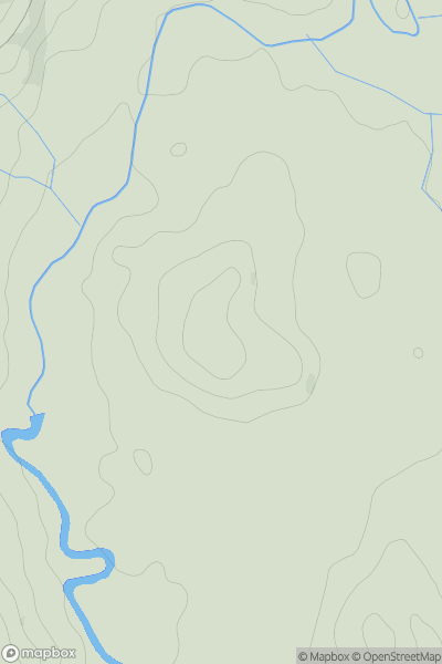 Thumbnail image for Tal-y-fan showing contour plot for surrounding peak