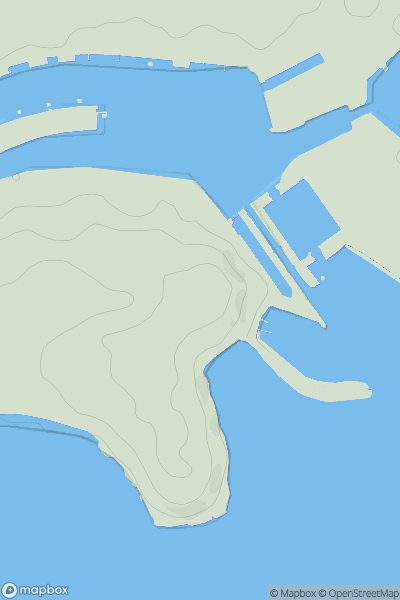 Thumbnail image for Barry Island showing contour plot for surrounding peak