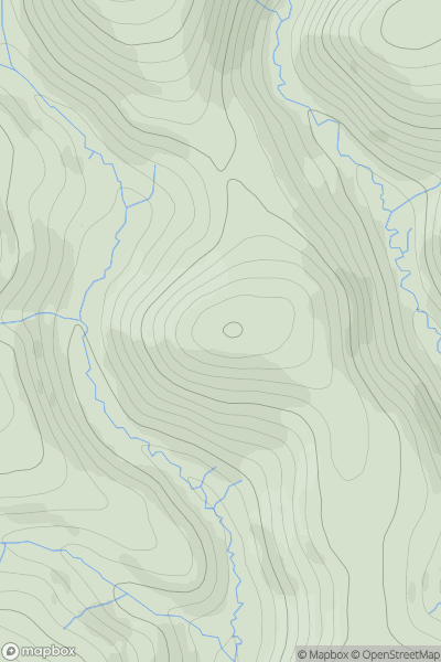 Thumbnail image for Swineside Law showing contour plot for surrounding peak