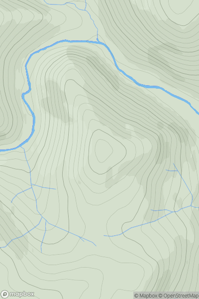 Thumbnail image for Tindale Law showing contour plot for surrounding peak