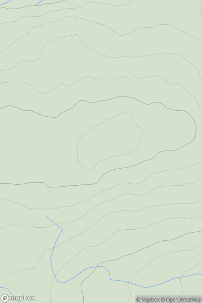 Thumbnail image for Corsenside Common showing contour plot for surrounding peak