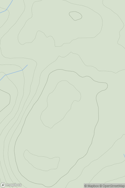 Thumbnail image for Gray Stone showing contour plot for surrounding peak