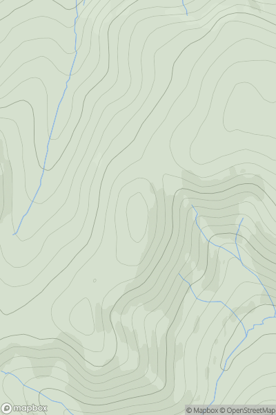 Thumbnail image for Haddon Hill SW Top showing contour plot for surrounding peak