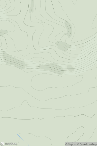 Thumbnail image for Callaly Crag showing contour plot for surrounding peak