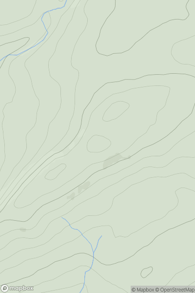 Thumbnail image for Thorngrafton Common showing contour plot for surrounding peak