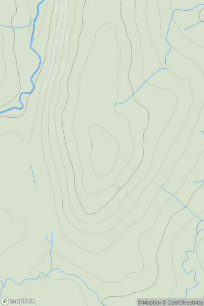 Thumbnail image for Heddon Hill showing contour plot for surrounding peak