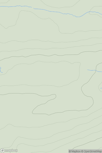 Thumbnail image for Cranberry Brow showing contour plot for surrounding peak