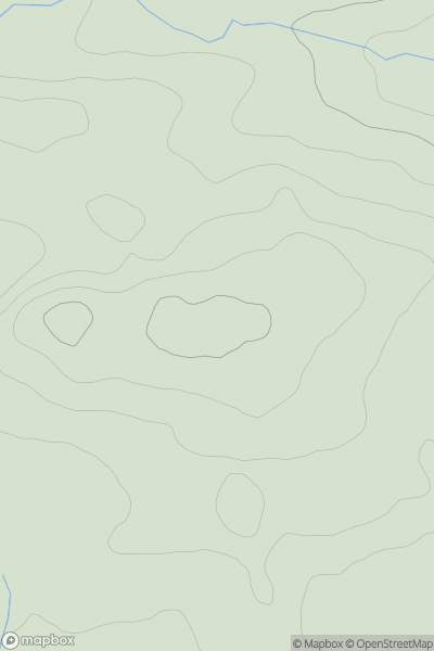 Thumbnail image for Grindon Hill showing contour plot for surrounding peak