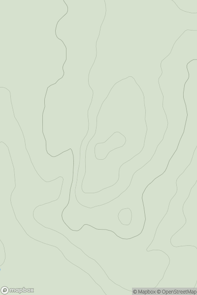 Thumbnail image for Rothley Crags showing contour plot for surrounding peak