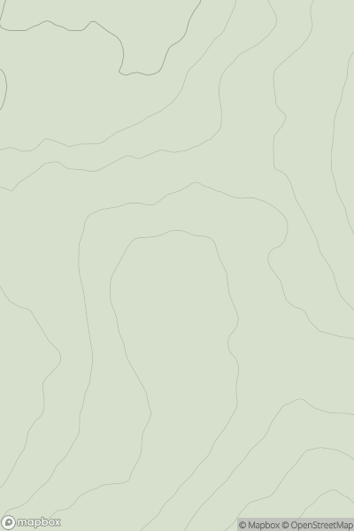 Thumbnail image for Yetlington Hill showing contour plot for surrounding peak