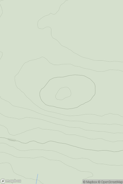 Thumbnail image for Halidon Hill showing contour plot for surrounding peak