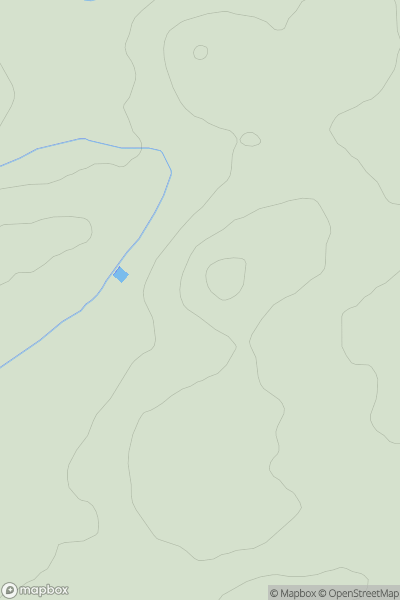 Thumbnail image for Heaton Hill showing contour plot for surrounding peak