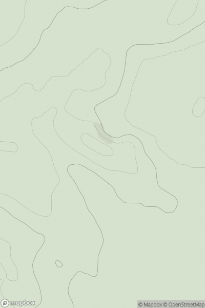 Thumbnail image for Brada Hill showing contour plot for surrounding peak
