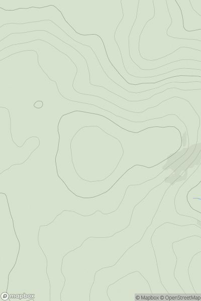 Thumbnail image for Firbank Fell showing contour plot for surrounding peak