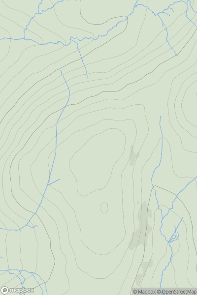 Thumbnail image for Crag Height showing contour plot for surrounding peak