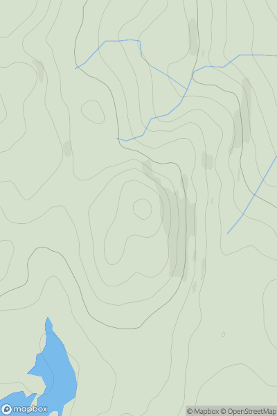 Thumbnail image for The Planting showing contour plot for surrounding peak
