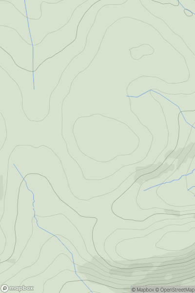 Thumbnail image for Soulby Fell showing contour plot for surrounding peak