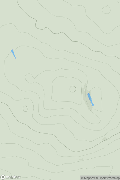 Thumbnail image for Moota Hill showing contour plot for surrounding peak