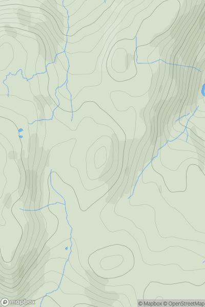 Thumbnail image for Fox How showing contour plot for surrounding peak