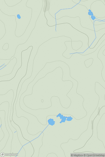 Thumbnail image for Tarn Intake showing contour plot for surrounding peak