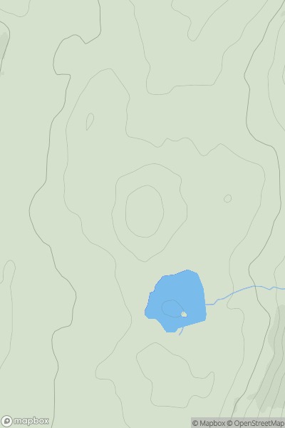 Thumbnail image for Talebrigg Hill showing contour plot for surrounding peak