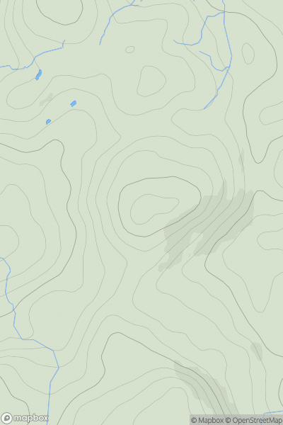 Thumbnail image for Moor How showing contour plot for surrounding peak