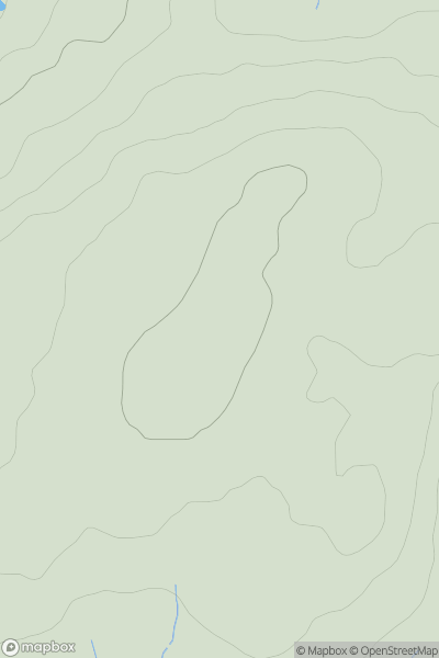 Thumbnail image for High Leys showing contour plot for surrounding peak