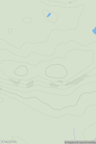 Thumbnail image for Leacet Hill showing contour plot for surrounding peak