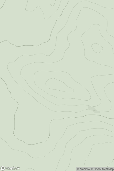 Thumbnail image for Hill Rigg showing contour plot for surrounding peak