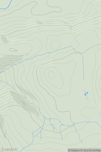 Thumbnail image for Smithy Mire showing contour plot for surrounding peak