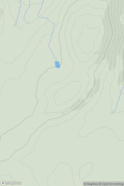 Thumbnail image for Lads Head showing contour plot for surrounding peak