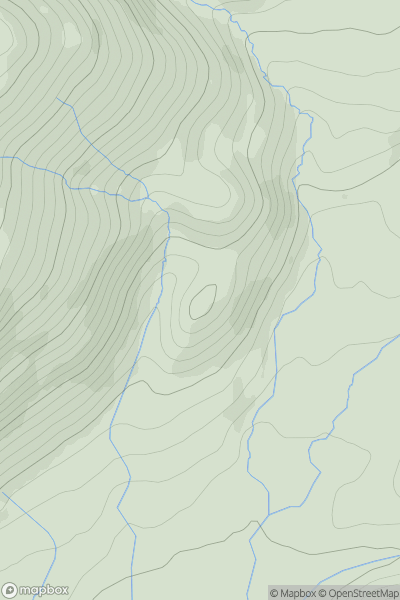 Thumbnail image for Hook Knot showing contour plot for surrounding peak