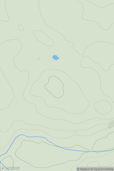 Thumbnail image for Highbarn Hill showing contour plot for surrounding peak