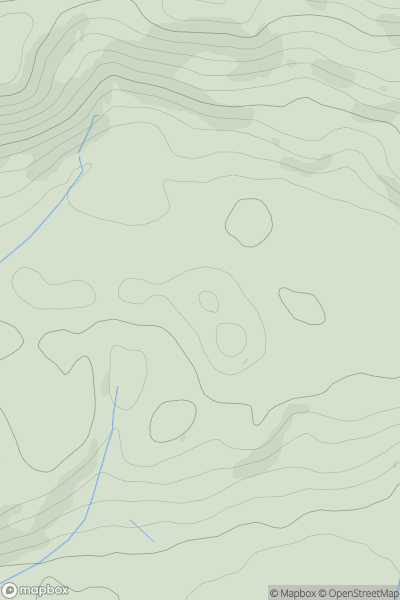 Thumbnail image for Plumgarth Hill showing contour plot for surrounding peak