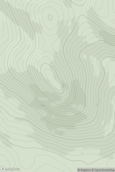 Thumbnail image for Heabhal (Sheabhal) (Heaval) showing contour plot for surrounding peak