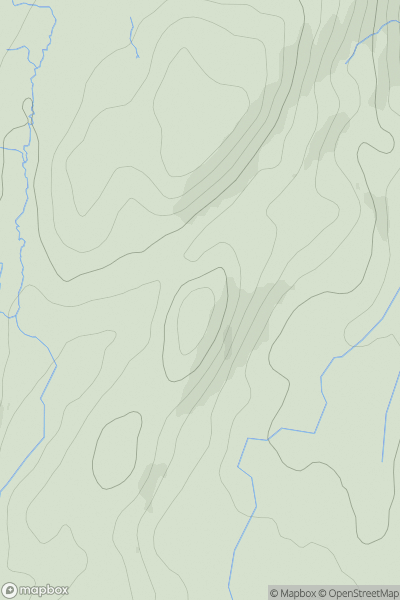 Thumbnail image for Lone Riggs showing contour plot for surrounding peak
