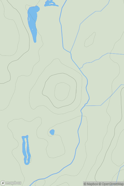 Thumbnail image for Urchin Rigg showing contour plot for surrounding peak